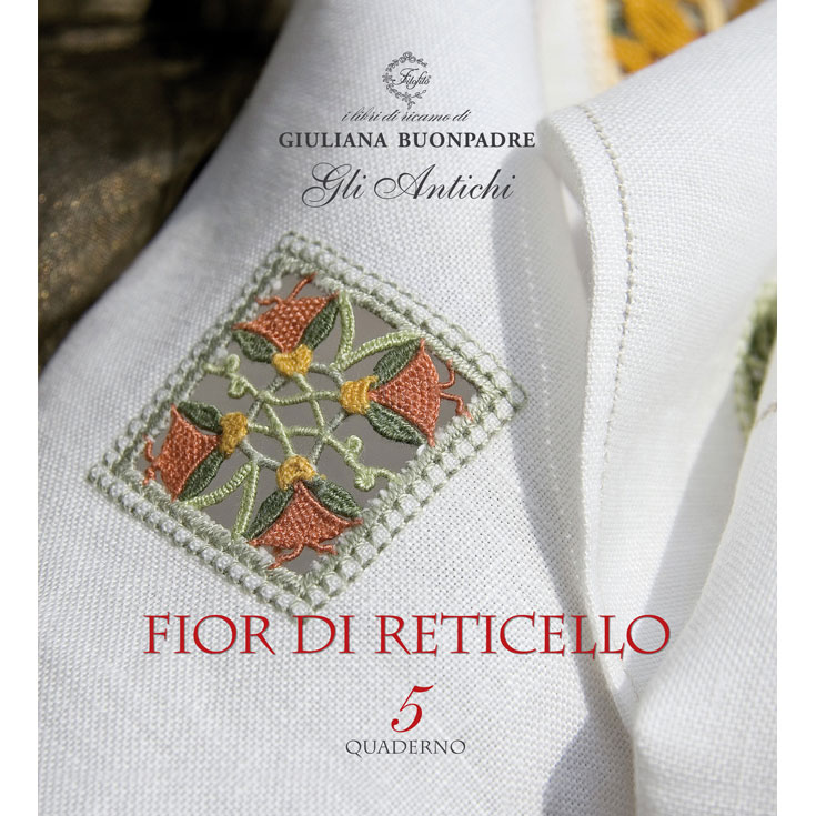 프랑스자수책/ 레티첼로 / Fior di Reticello /Filo5