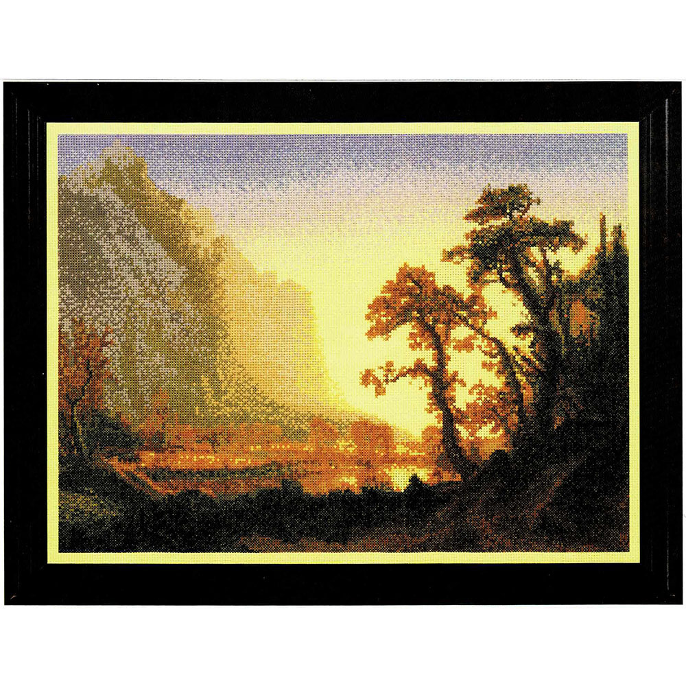 십자수도안책 명화 Fine Arts Heritage/ SUNRISE LANDSCAPE(YOSEMITE)-142(CHART PACK)