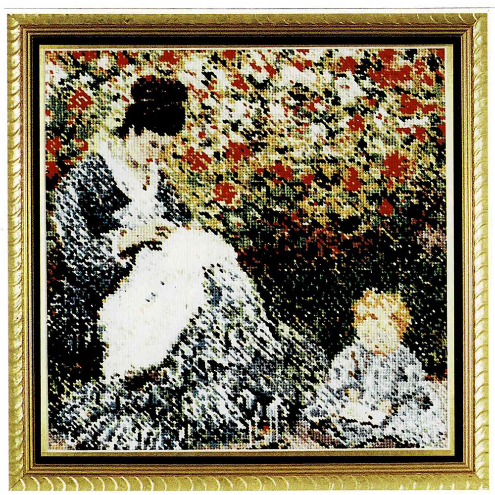 십자수도안책 명화 Fine Arts Heritage/ MADAME MONET AND CHILD-43(CHART PACK)