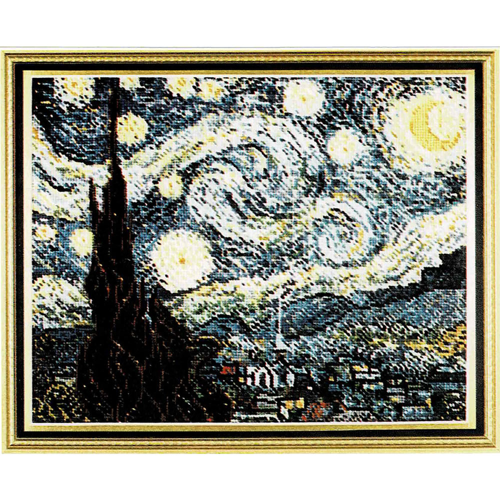 십자수도안책 명화 Fine Arts Heritage/ THE STARRY NIGHT-46(CHART PACK)