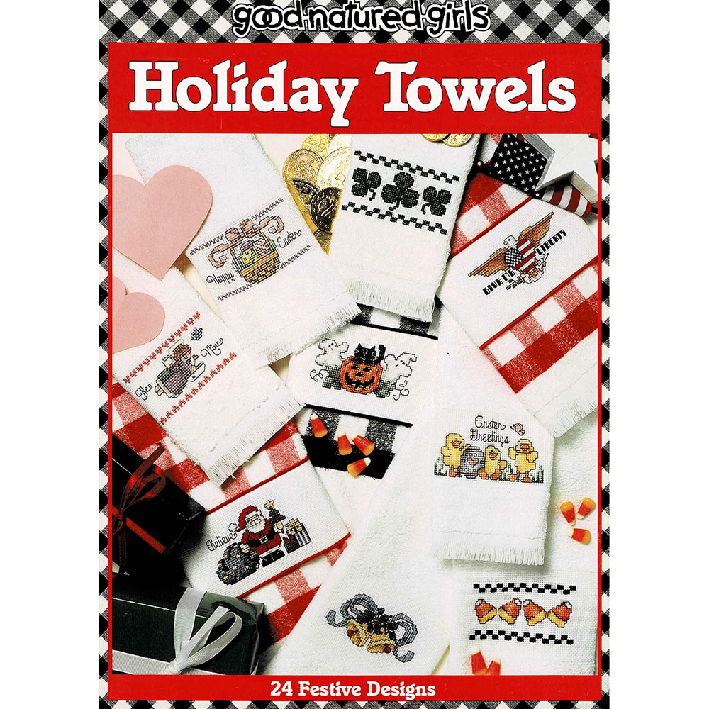 십자수도안책 Good Natured Girls/ HOLIDAY TOWELS-24505