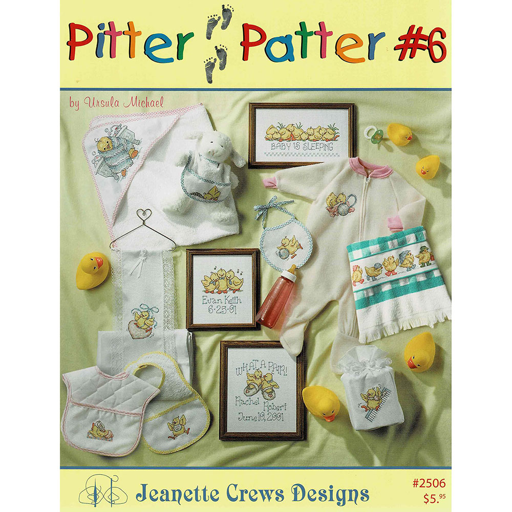 십자수도안책 Jeanette/ PITTER PATTER #6-2506