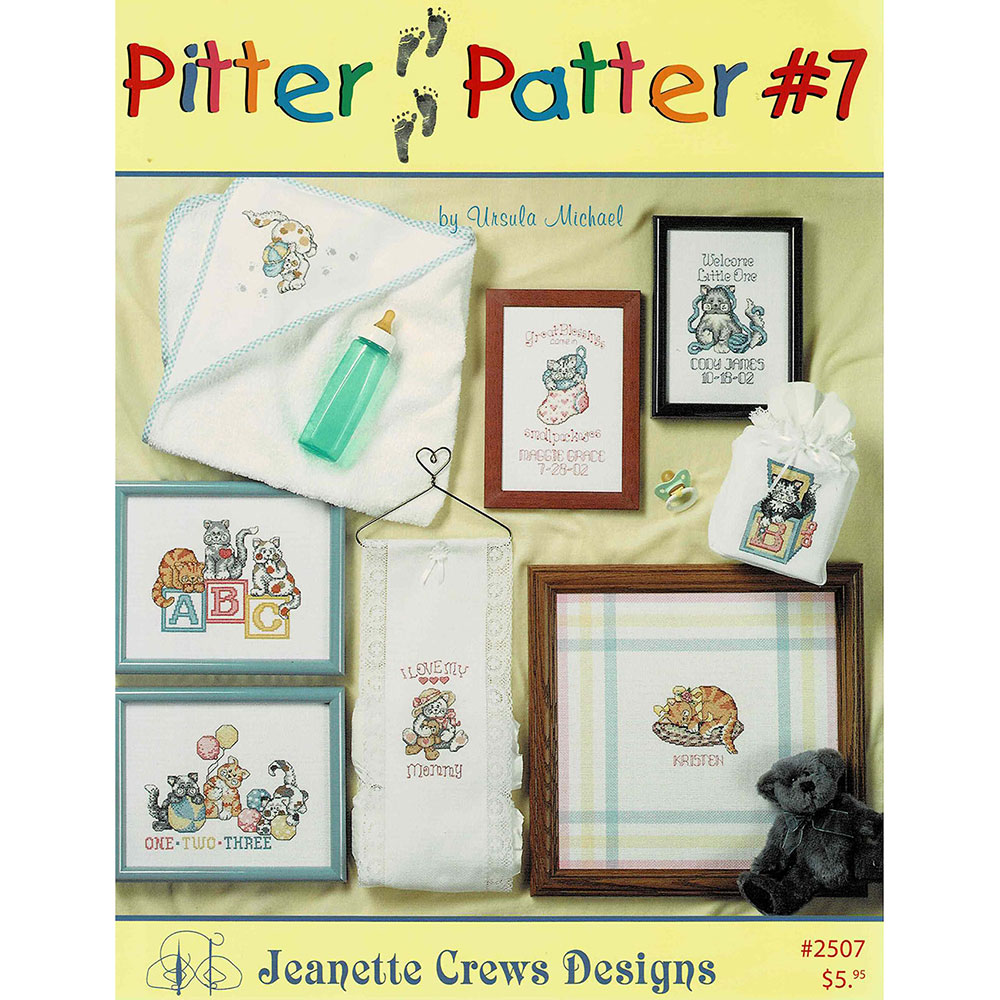 십자수도안책 Jeanette/ PITTER PATTER #7-2507