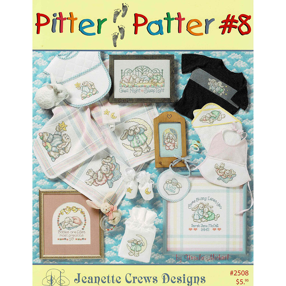 십자수도안책 Jeanette/ PITTER PATTER #8-2508