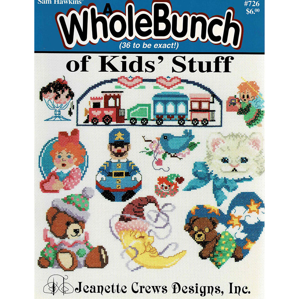 십자수도안책 Jeanette/ OF KIDS STUFF-726