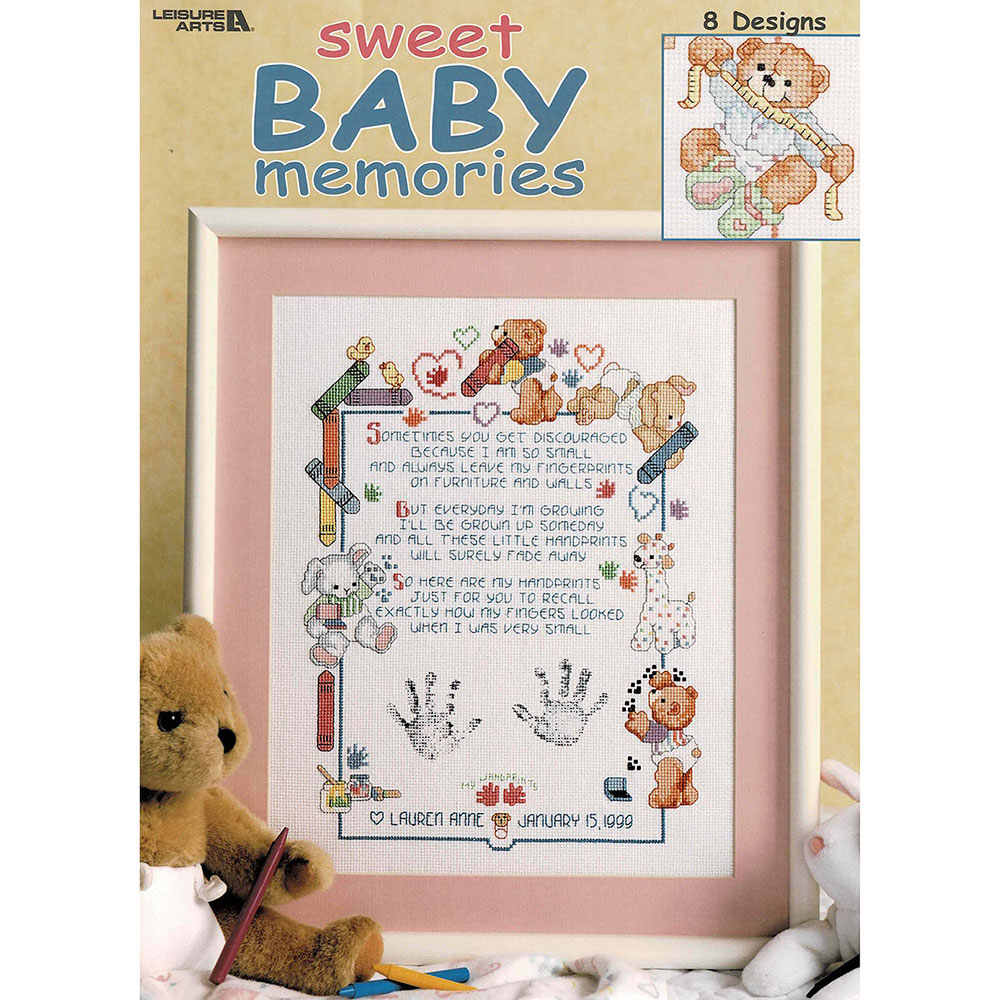 십자수도안책 Leisure Arts/ SWEET BABY MEMORIES-3206