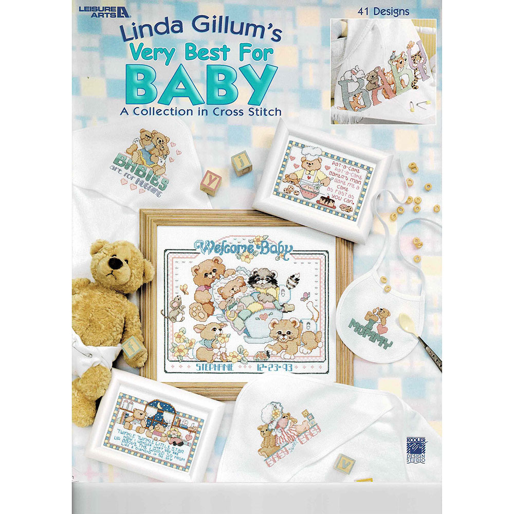 십자수도안책 Leisure Arts/ VERY BEST FOR BABY-3366