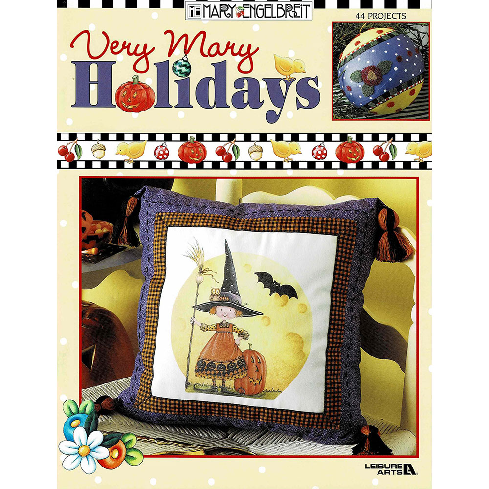 아플리케책 / Leisure Arts/ MARY ENGELBREIT, Holidays-3481