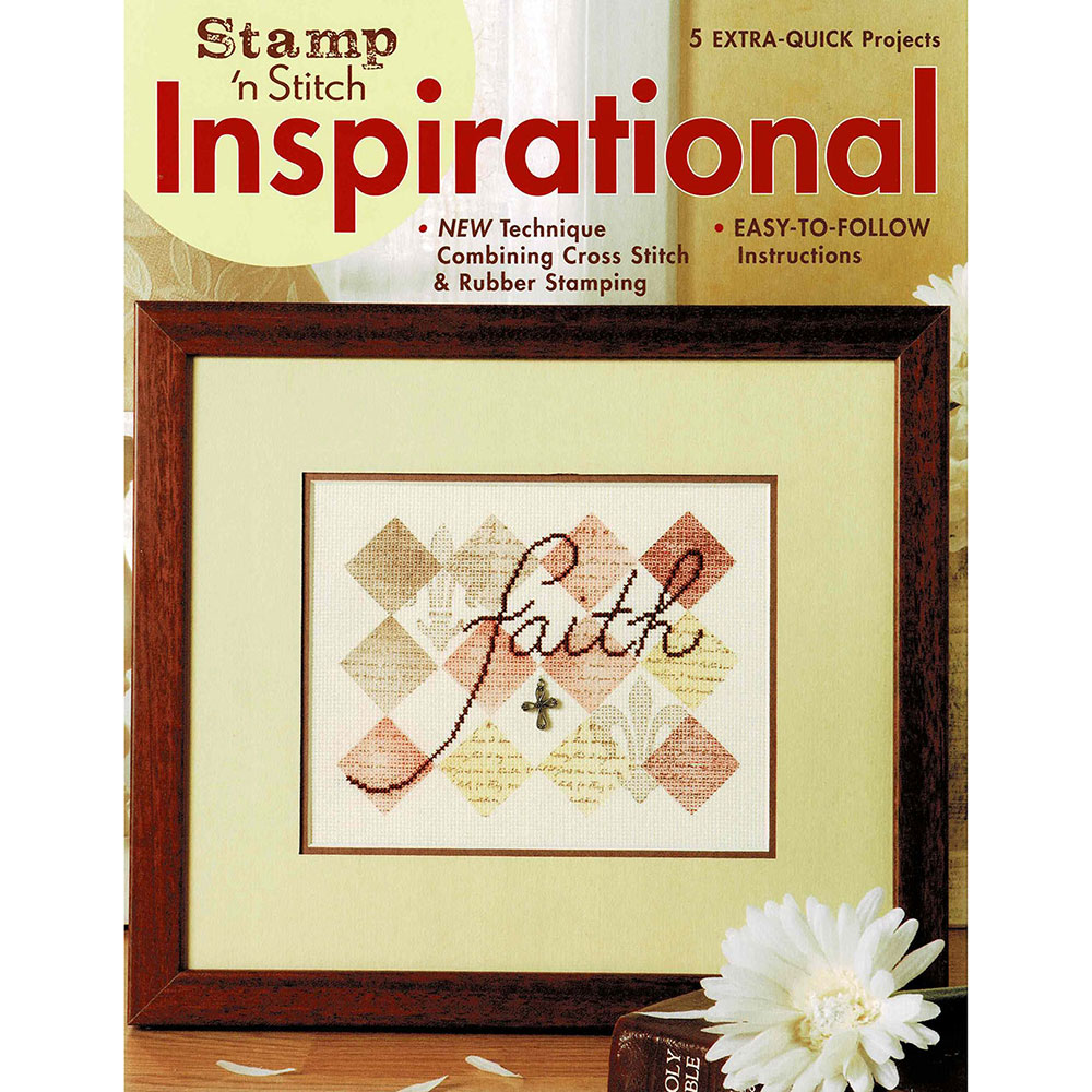 십자수도안책 Leisure Arts/ STAMP & Stitch INSPIRATIONAL-4115