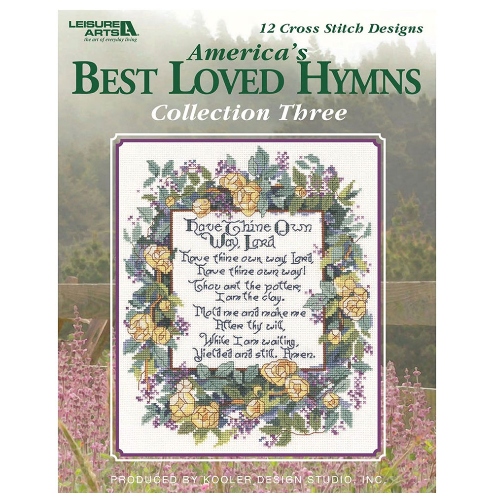 십자수도안책 Leisure Arts/ AMERICAS BEST LOVED HYMNS-4610