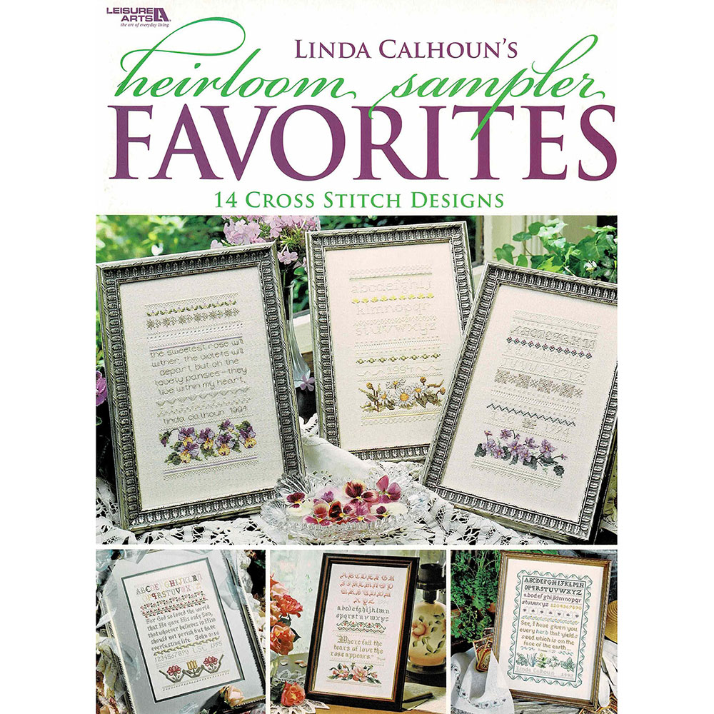 십자수도안책 Leisure Arts/ HEIRLOOM SAMPLER FAVORITES-4666