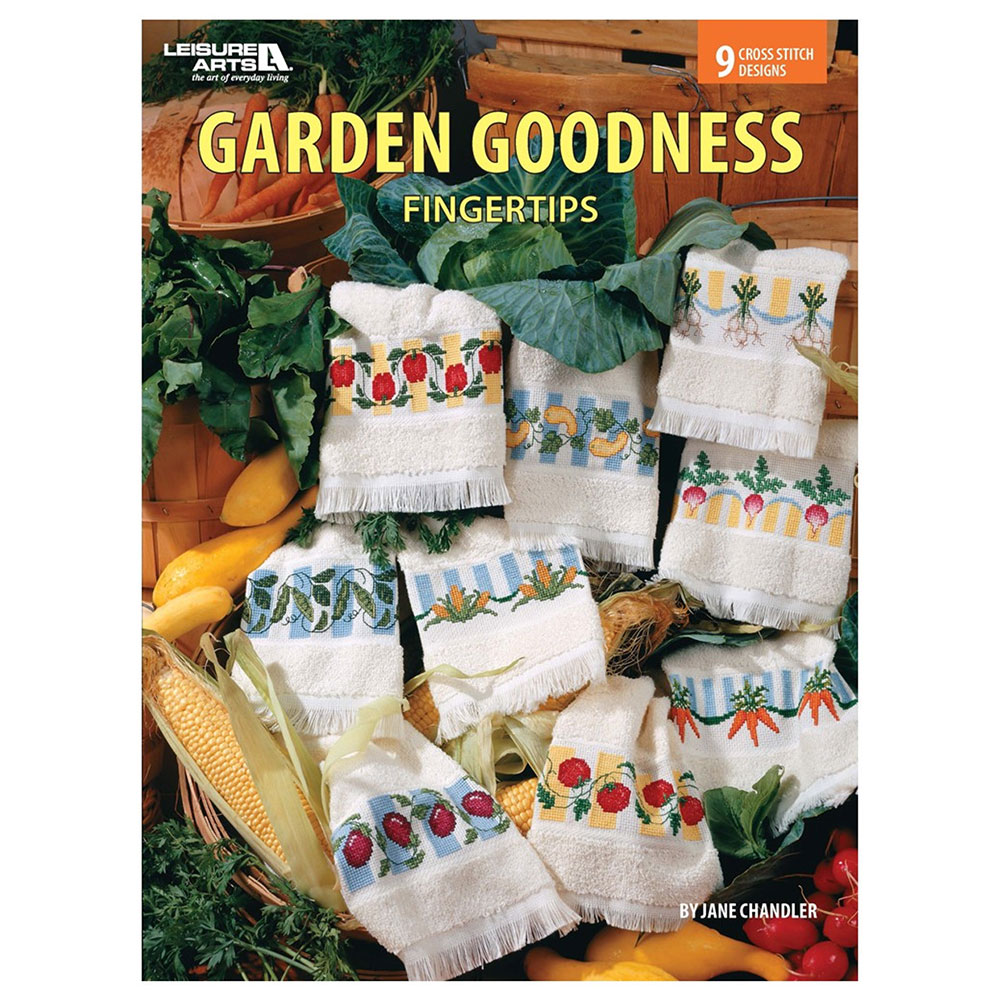 십자수도안책 Leisure Arts/ GARDEN GOODNESS FINGERTIPS-4843