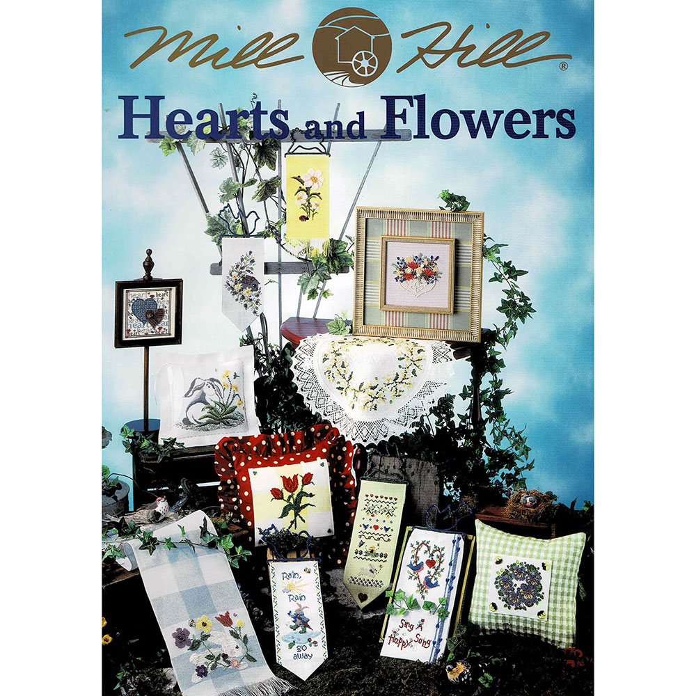 십자수도안책 MillHill/ HEARTS AND FLOWERS-13892(MHP92)