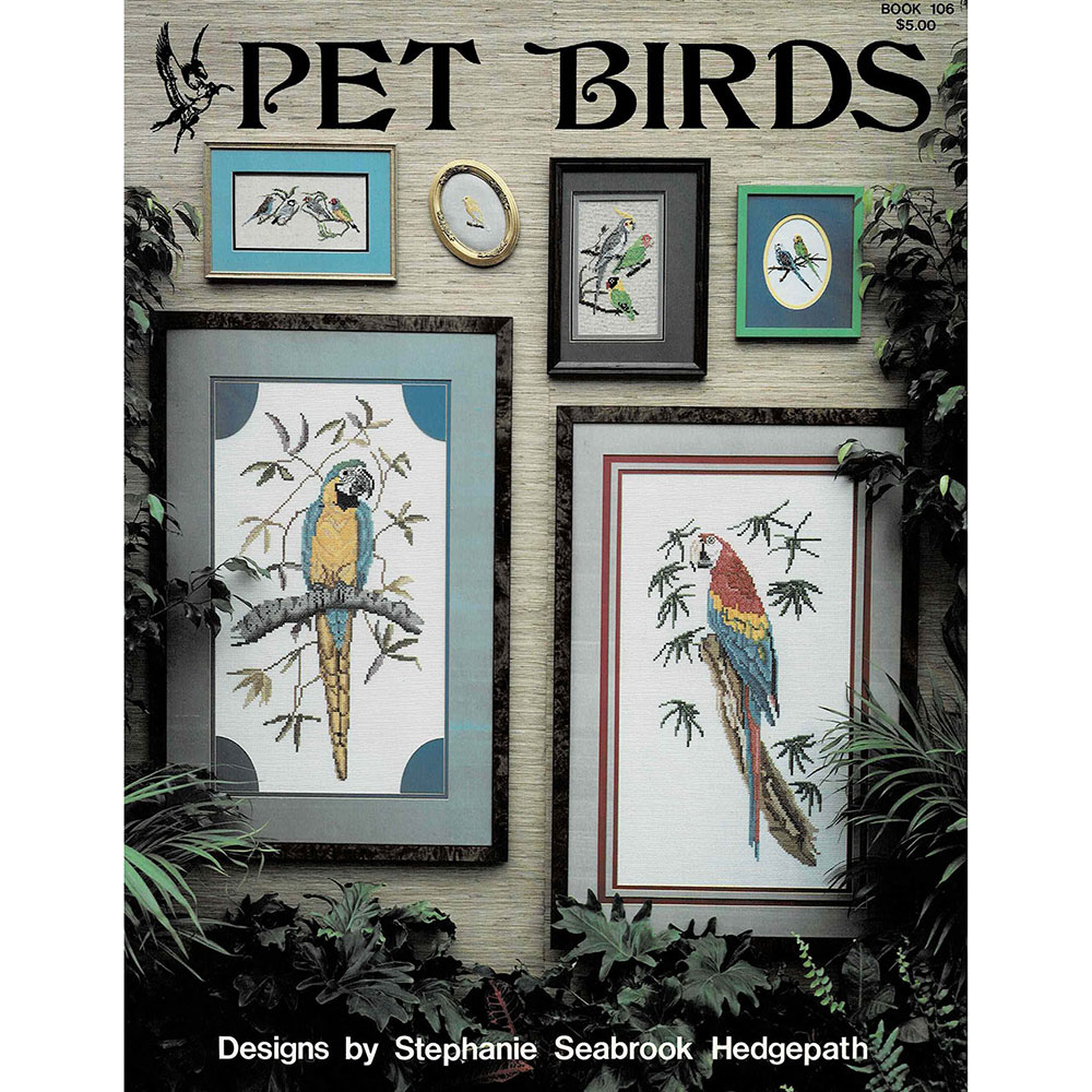 십자수도안책 Pegasus/ PET BIRDS-106