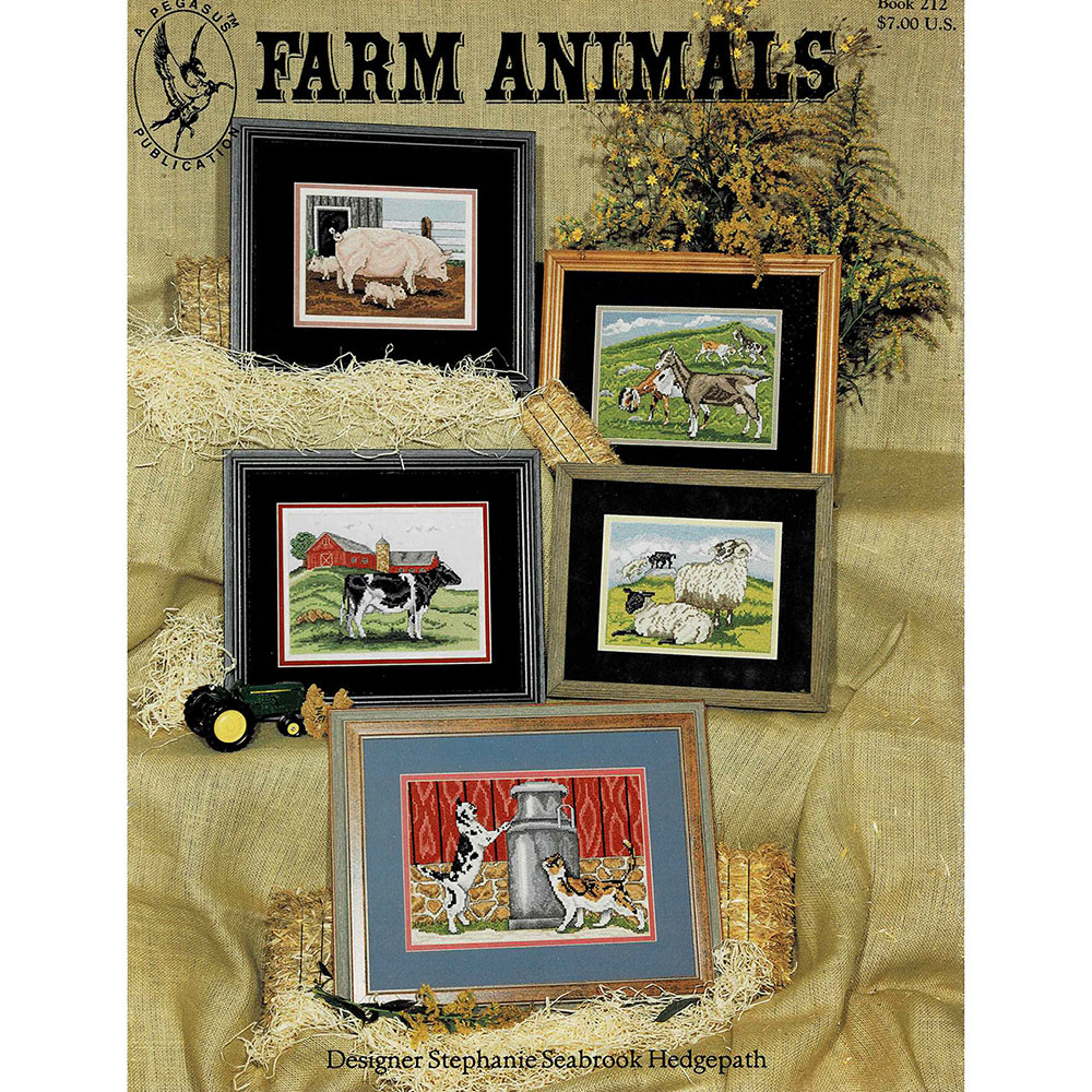 십자수도안책 Pegasus/ FARM ANIMALS-212