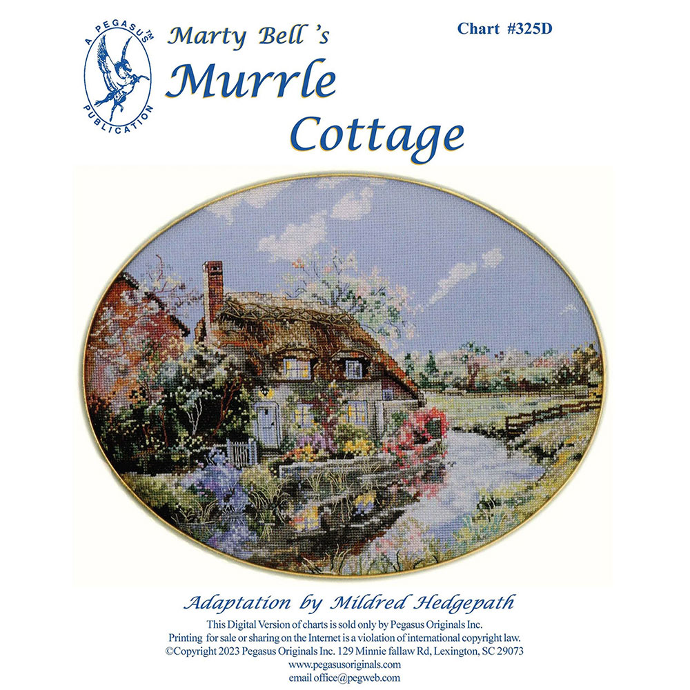 십자수도안책 Pegasus/ MURRLE COTTAGE-325(CHART PACK 복사)