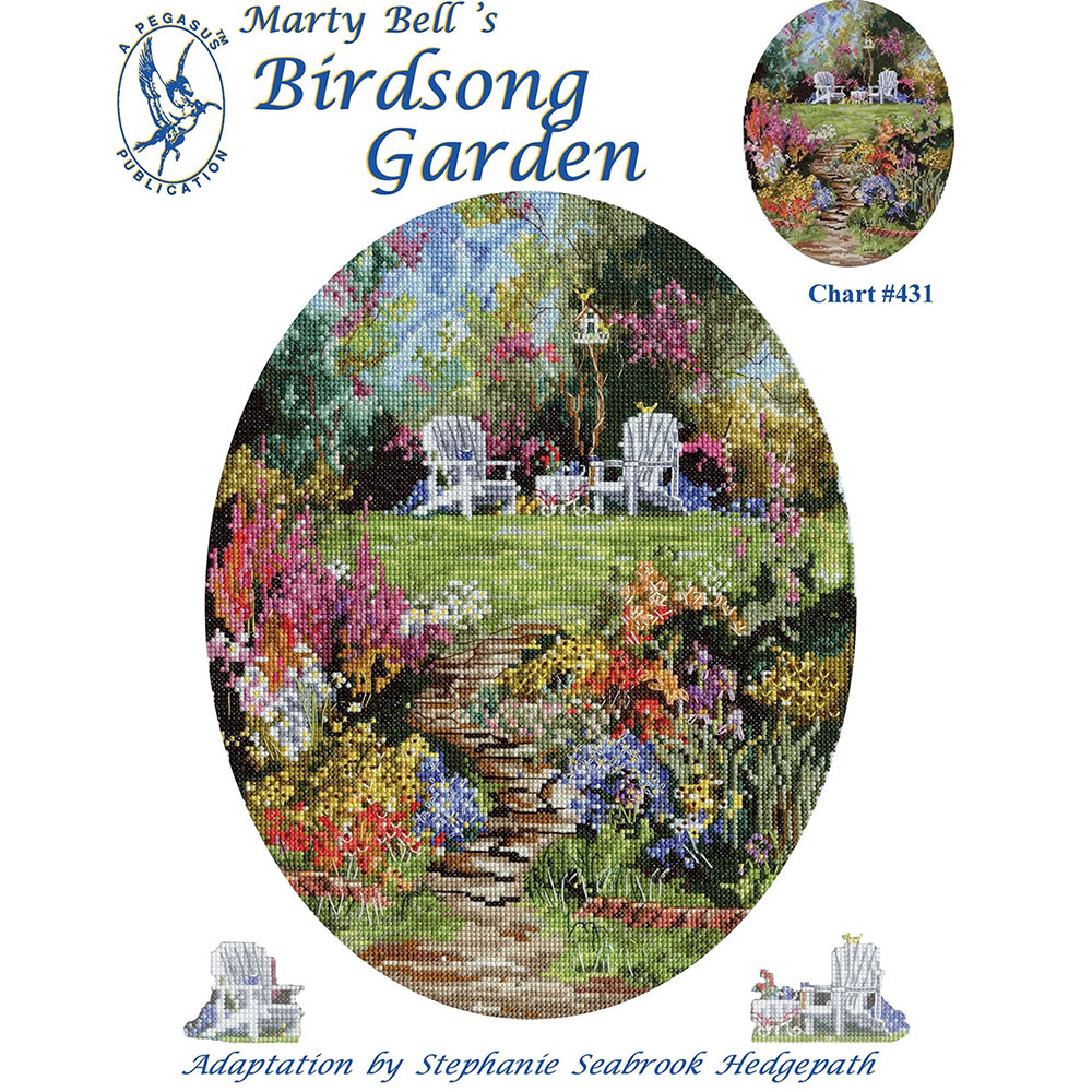 십자수도안책 Pegasus/ BIRDSONG GARDEN-431(CHART PACK 복사)