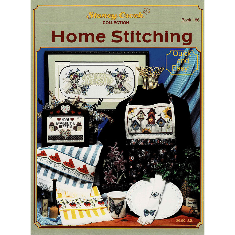 십자수도안책 Stoney/ HOME STITCHING-186