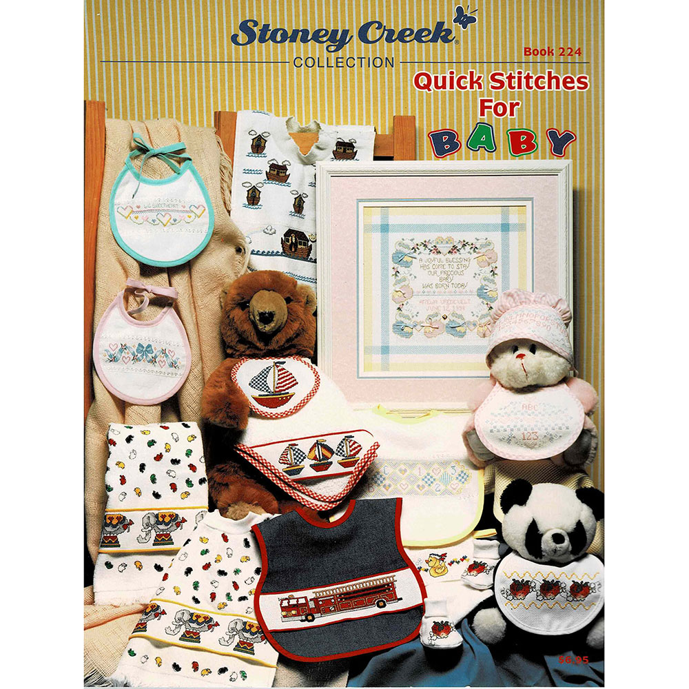 십자수도안책 Stoney/ QUICK STITCHES FOR BABY-224