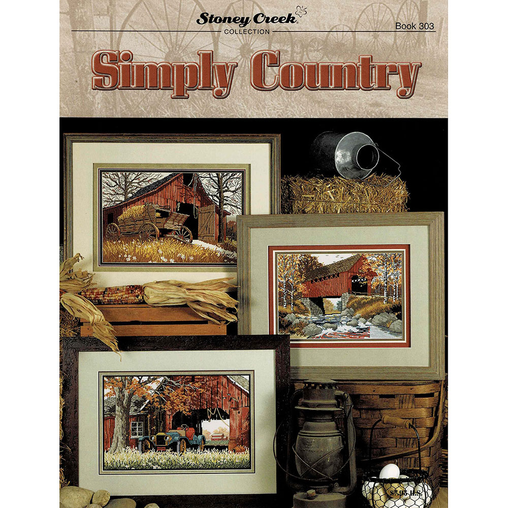 십자수도안책 Stoney/ SIMPLY COUNTRY-303