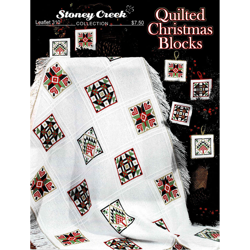 십자수도안책 Stoney/ QUILTED CHRISTMAS BLOCKS-310