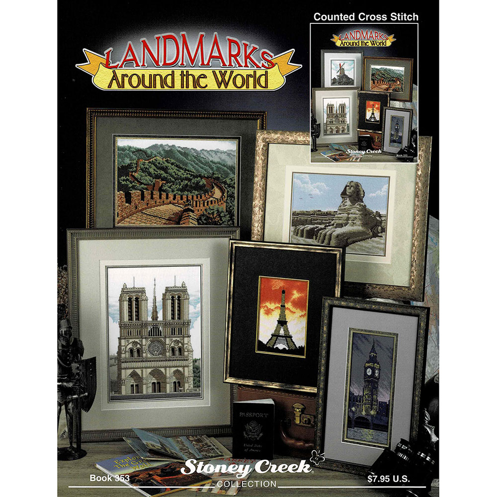 십자수도안책 Stoney/ LANDMARKS AROUND THE WORLD-353
