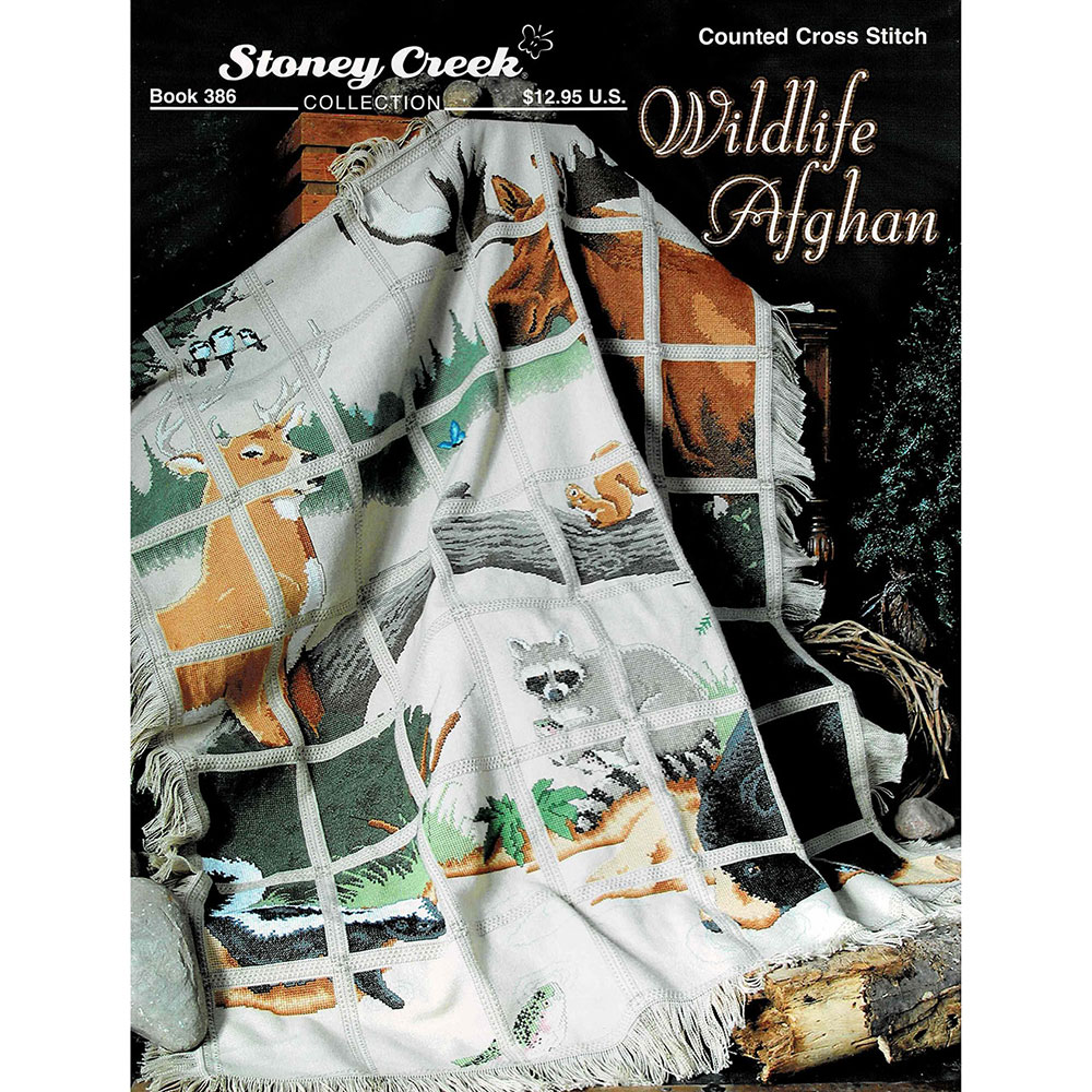 십자수도안책 Stoney/ WILDLIFE AFGHAN-386
