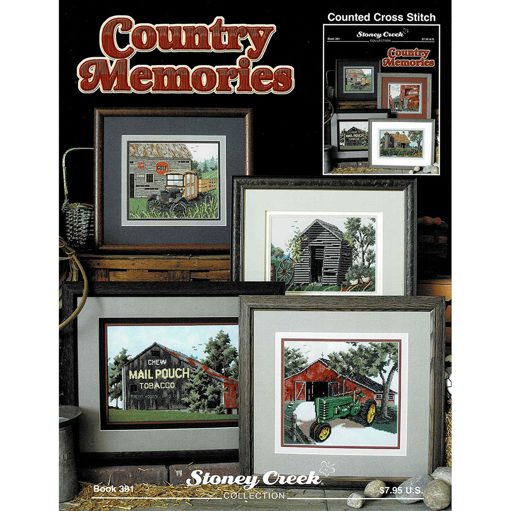 십자수도안책 Stoney/ COUNTRY MEMORIES-391