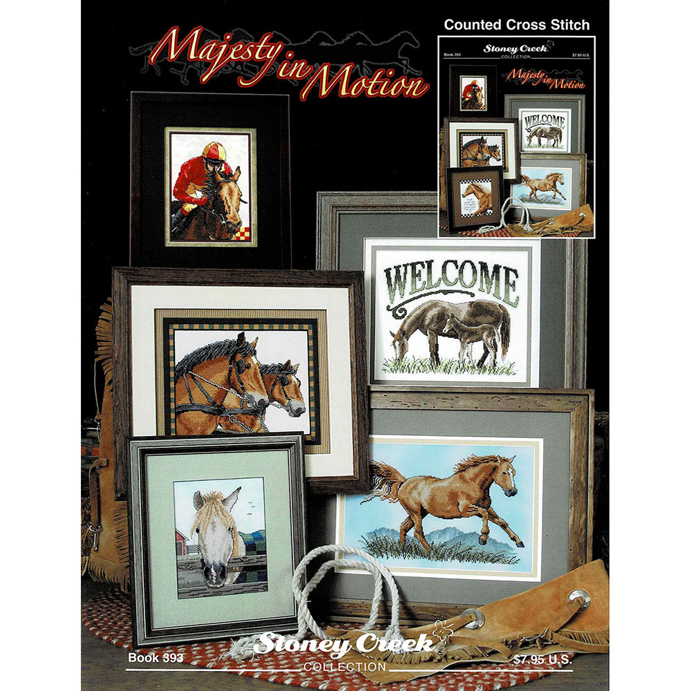 십자수도안책 Stoney/ MAJESTY IN MOTION-393