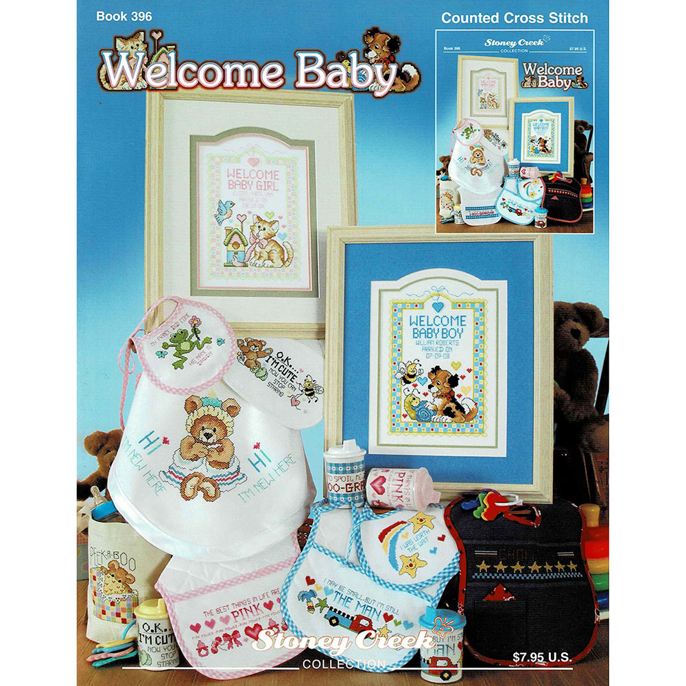 십자수도안책 Stoney/ WELCOME BABY-396