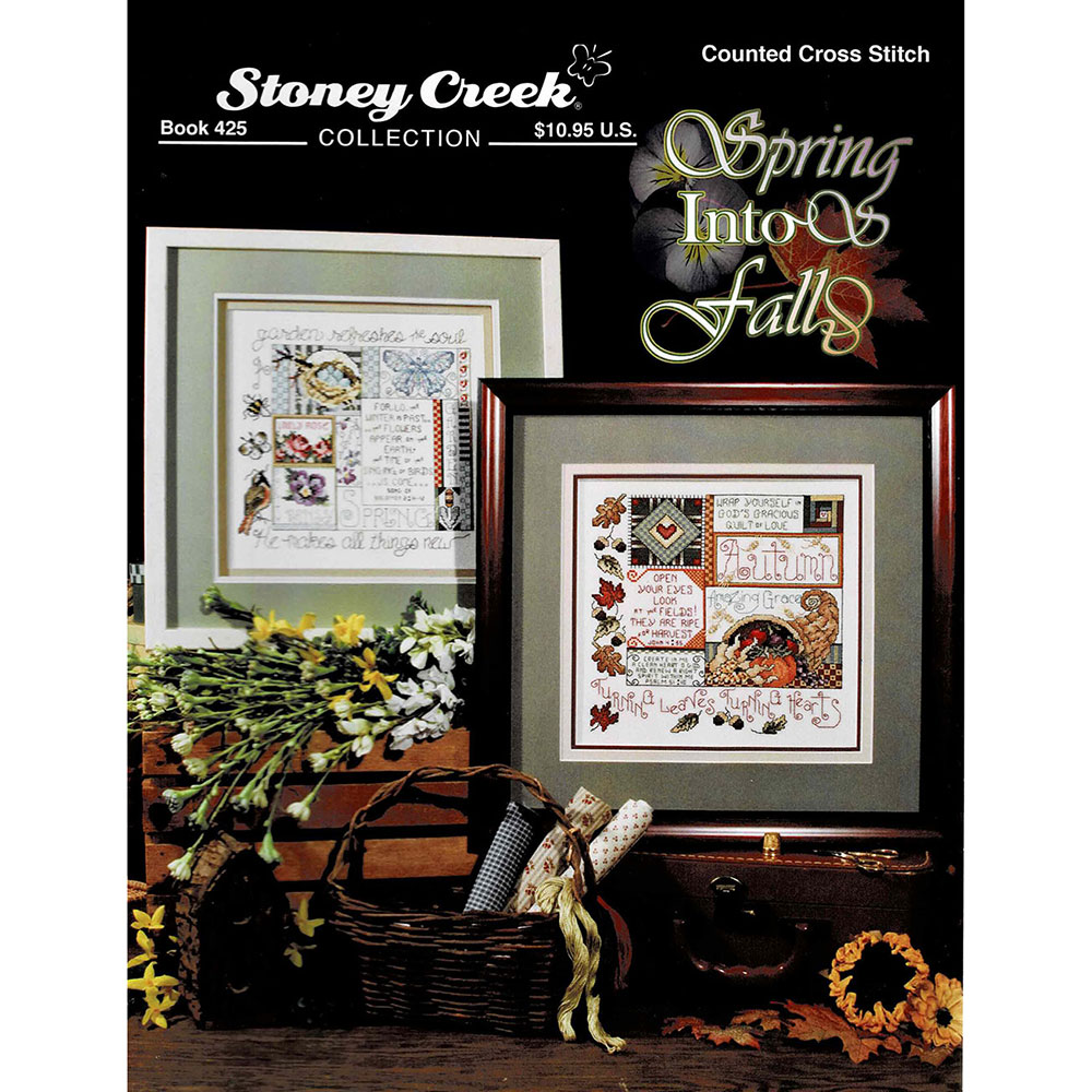 십자수도안책 Stoney/ SPRING INTO FALL-425