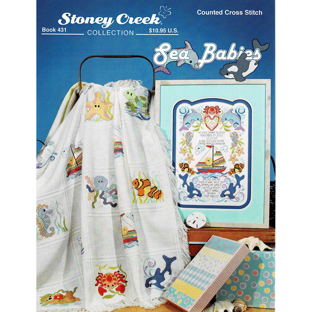 십자수도안책 Stoney/ SEA BABIES-431