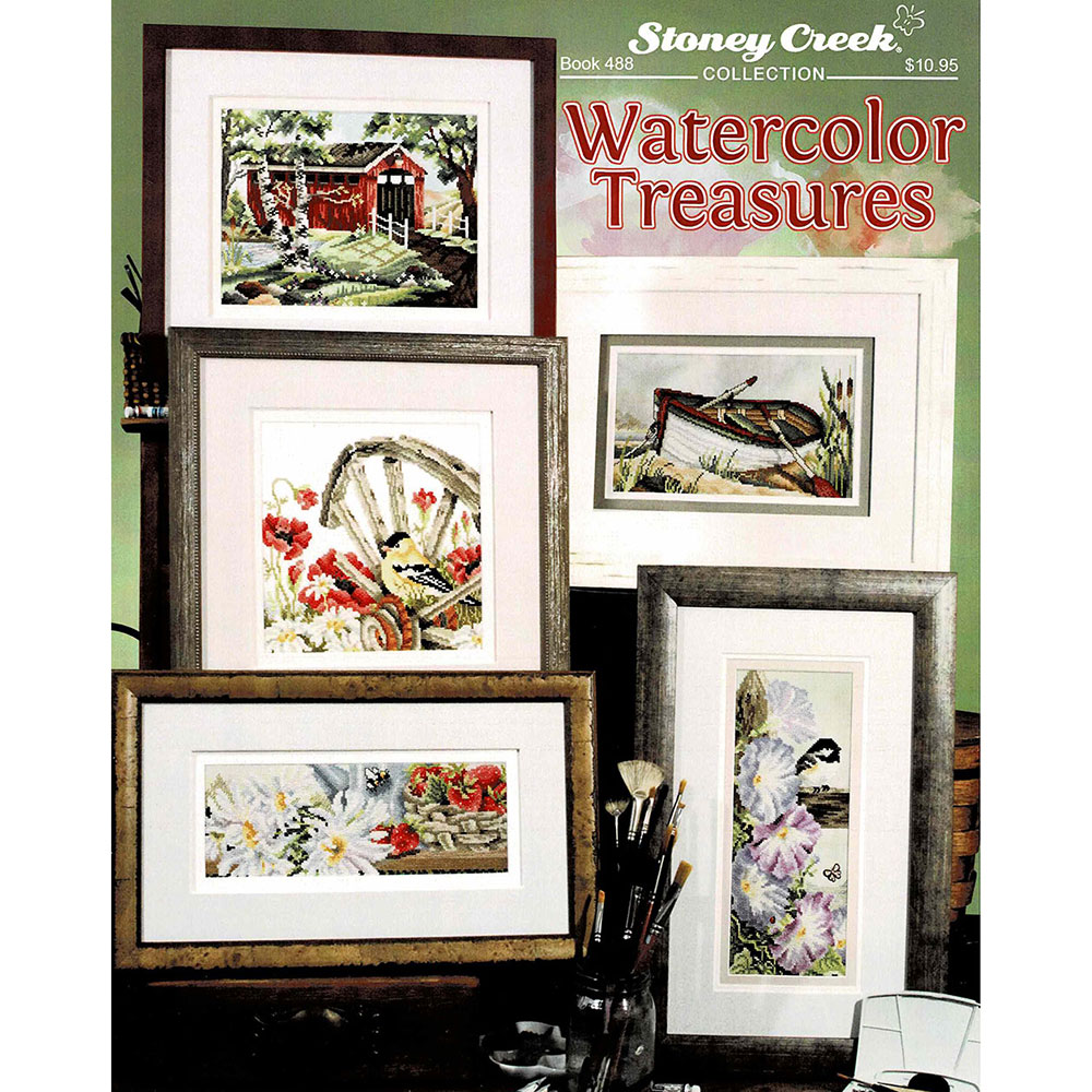 십자수도안책 Stoney/ WATERCOLOR TREASURES-488