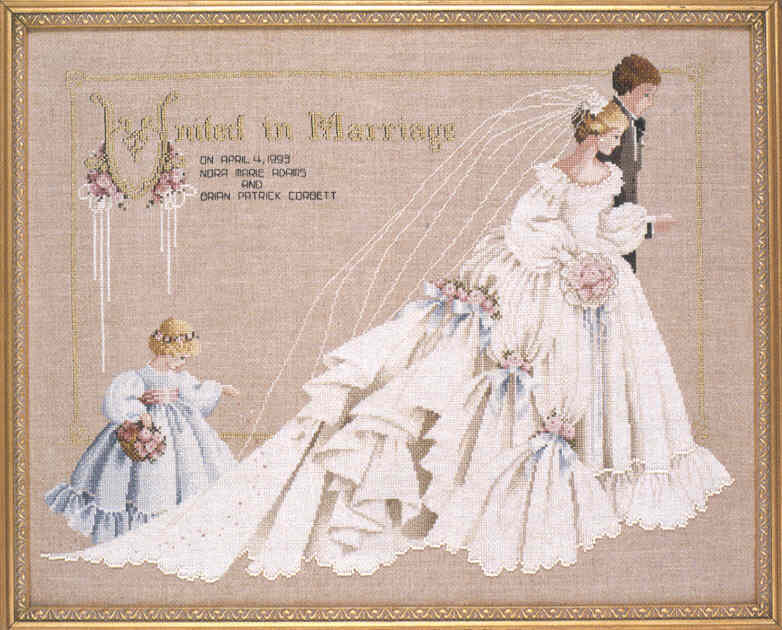 십자수도안책 Lavender & Lace/ THE WEDDING(들러리웨딩)-LL19