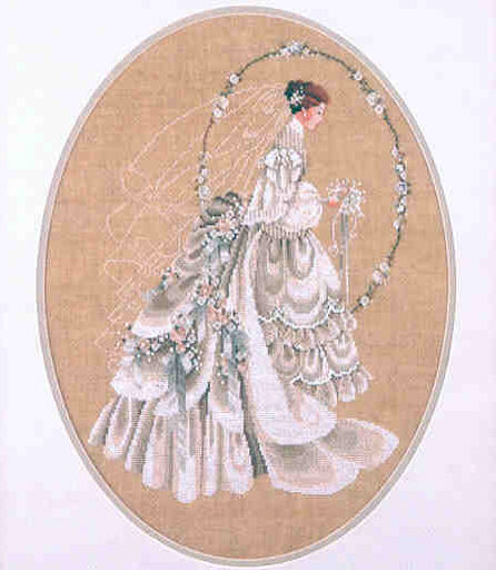 (중고)십자수도안책 Lavender & Lace/ THE BRIDE(홀로웨딩)-LL9(중고) 비닐포장