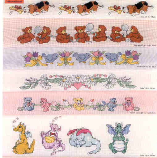 십자수도안책/ 기타1 GRAPHWORKS/ BORDERS BY DESIGN 1-77