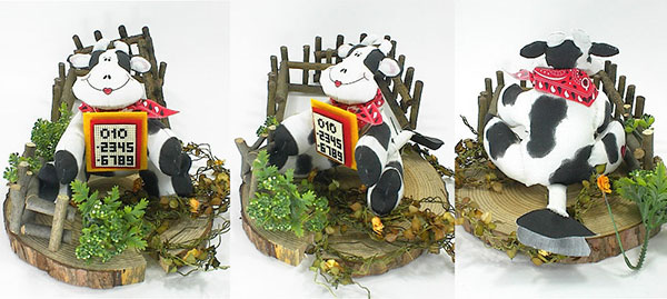 Dimensions 인형만들기패키지-암소/62119