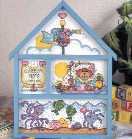 외국 십자수패키지 Bucilla/ 큰 오두막 SHIPS AHOY-41374