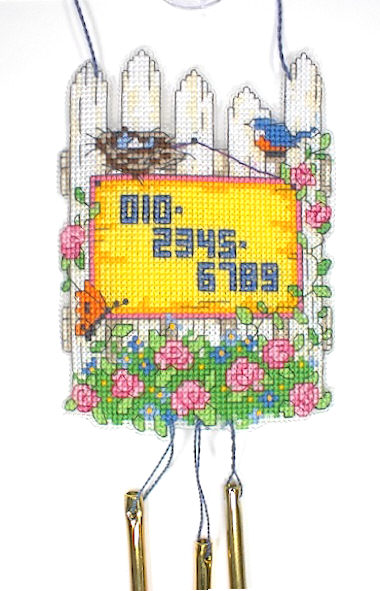 외국 십자수패키지 Dimensions/윈드챠임 GARDEN FENCE-72523