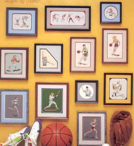 십자수도안책/ 기타1 NANCI/ ON THE TEAM/3217