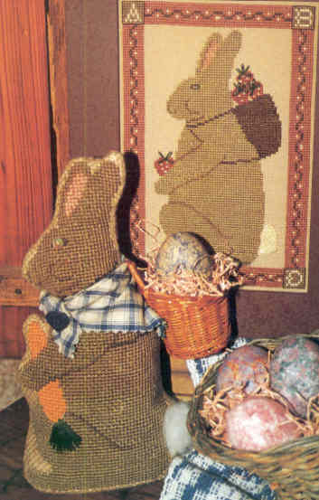 십자수도안책/ 기타1 HOMESPUN/ PLAIN & FANCY MR.HARE-2