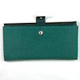 장지갑반제품-녹색/2797