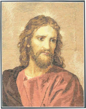 외국 십자수패키지 Bucilla/JESUS CHRIST AT 33-41644