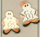 MillHill 세라믹버튼단추/ 86032(SET) Trick Or Treat Boy & Girl