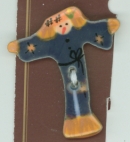 MillHill 세라믹버튼단추/ 86021 Scarecrow