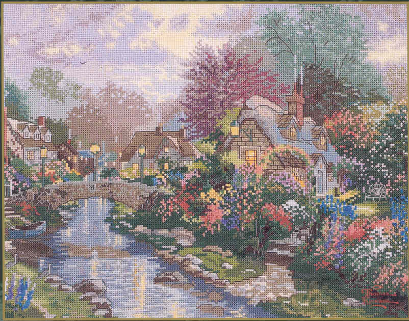 십자수도안책 Candamar/ LAMPLIGHT BRIDGE-90067