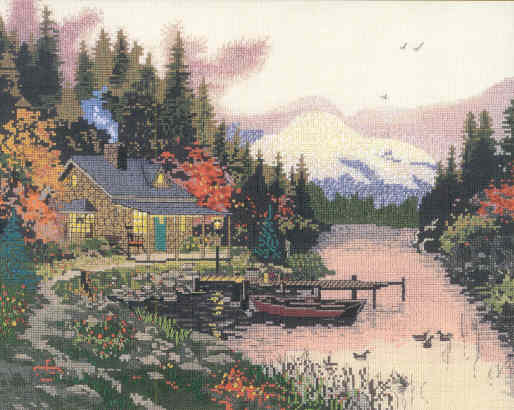 십자수도안책 Candamar/ THE END OF A PERFECT DAY-90064