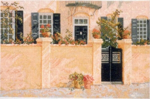 십자수도안책 Barbara & Cheryl/ THE GARDEN WALL-L15(CHART PACK)