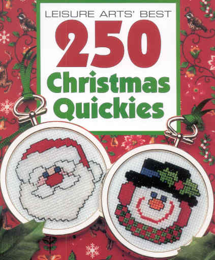 십자수도안책 Leisure Arts/ 250 CHRISTMAS QUICKIES-2709