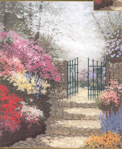 십자수도안책 Candamar/ THE GARDEN OF PROMISE-90062